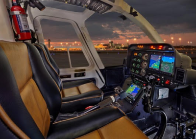 N407 cockpit